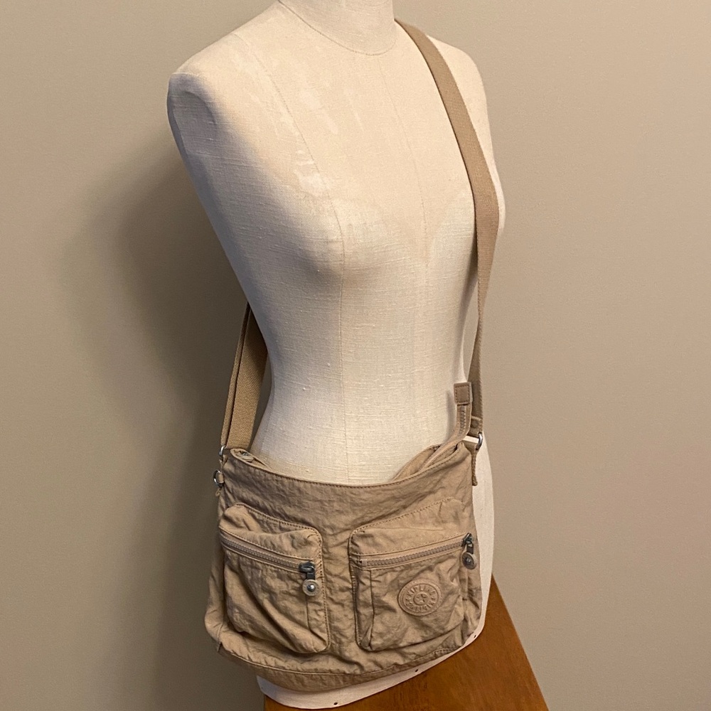 Kipling Beige Crossbody Bag